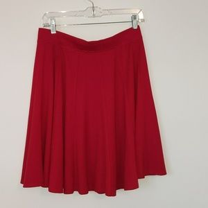 NWT Macy's Red Skater Skirt